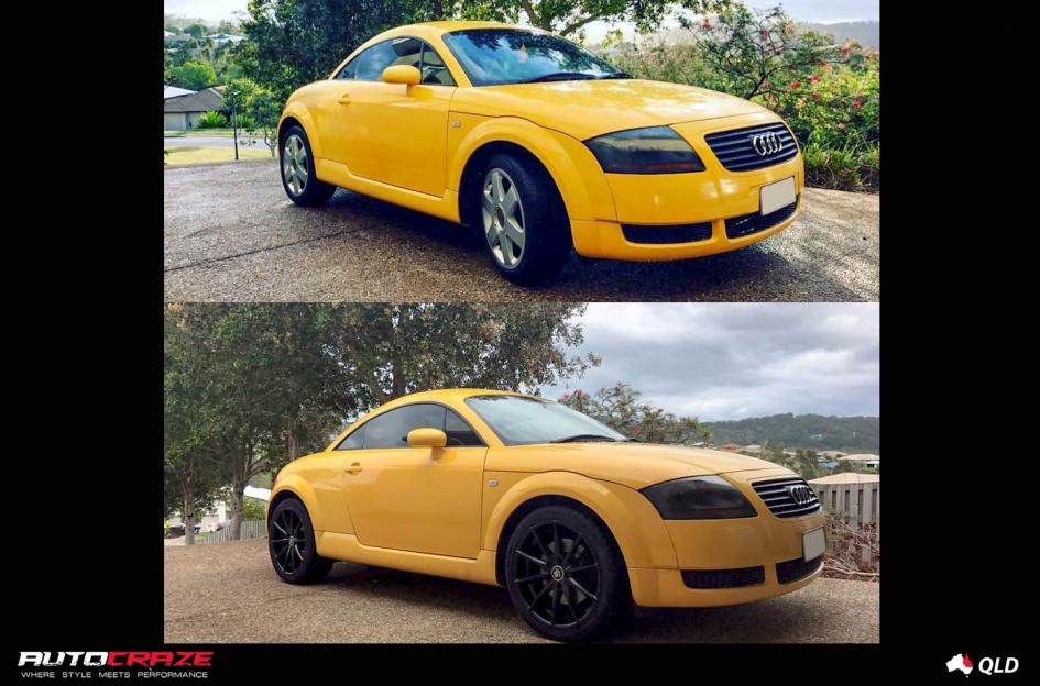 AUDI TT CONCAVE MATTE BLACK